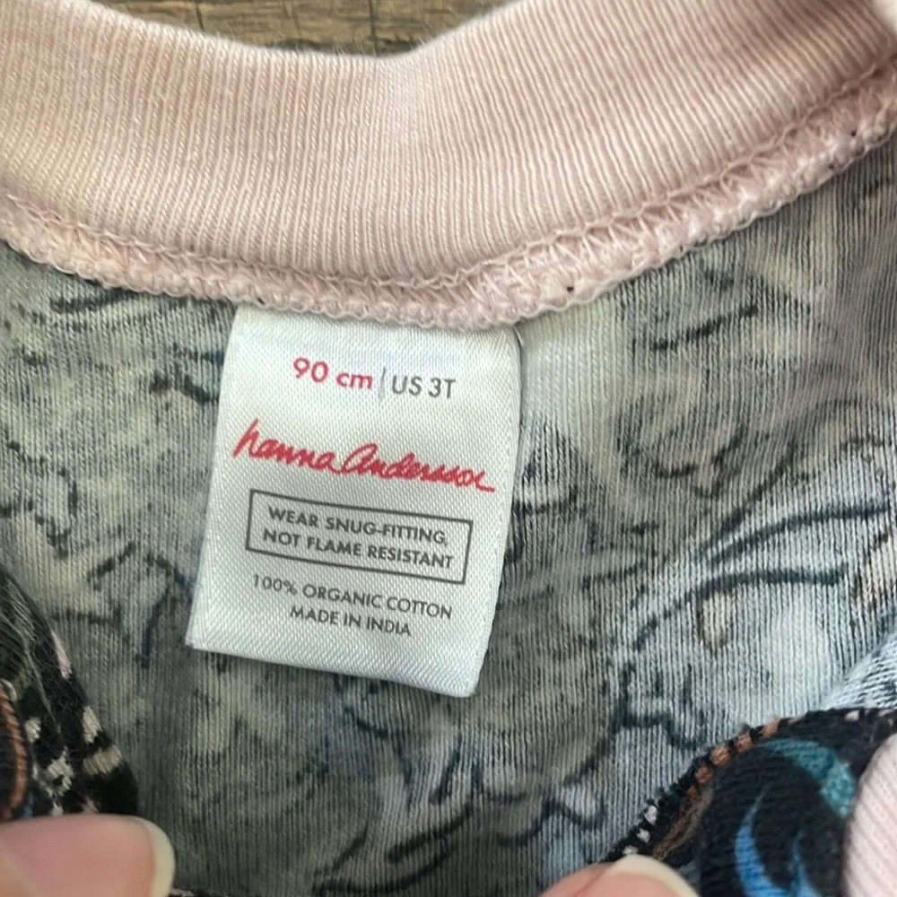 Hanna Andersson Unicorn floral pajamas